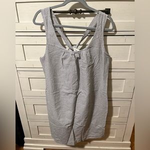 J Crew halter like top Striped Summer Dress
